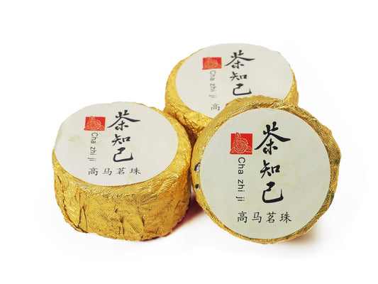 Gao Ma Ming Zhu Jin Hua Hei Cha (高马茗珠金花黑茶) | Cha Zhi Ji - Cha Zhi Ji