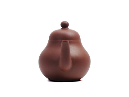 Hong Pi Long Si Ting Yixing Teapot 125ml spout side